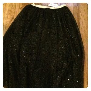 Tulle glitter skirt 10/12